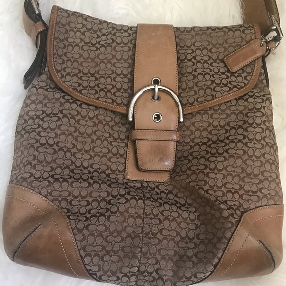 Coach Handbags - Coach Mini Signature 6377 Shoulder Bag